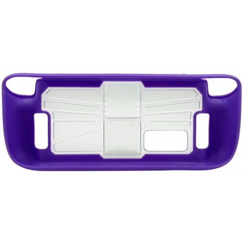 Защитный чехол с подставкой PC+TPU Case для Steam Deck (Purple)