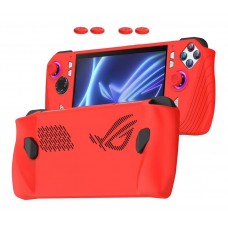 Силиконовый чехол + насадки для Asus Rog Ally (Red)