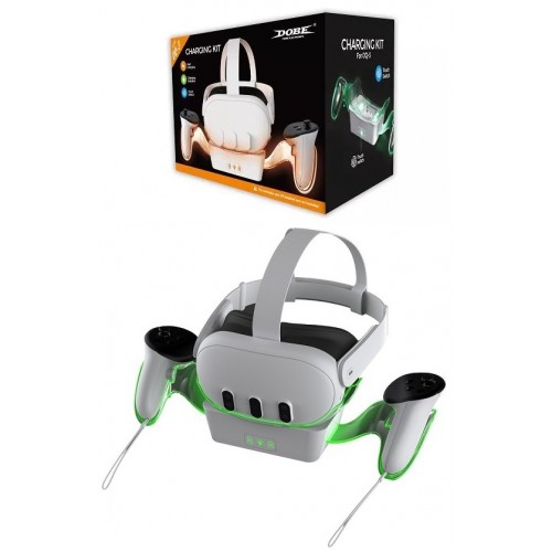 Зарядная станция Dobe Charging Kit для Oculus Quest 3 (TY-3835)