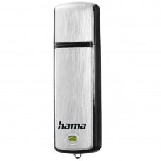 Флешка Hama "Fancy" USB 2.0, 128GB, 10MB/s, black/silver