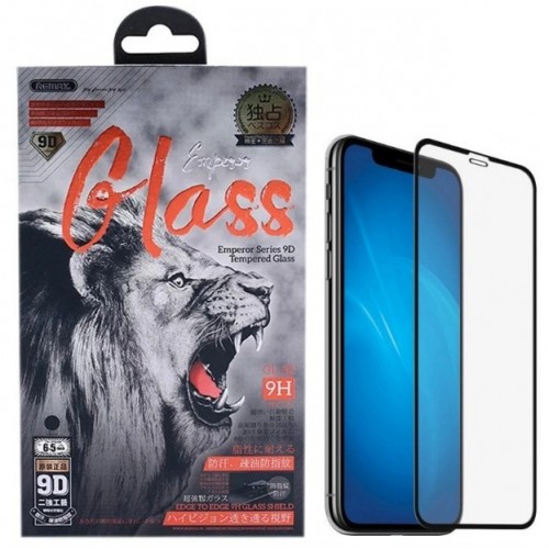 Защитное стекло для iPhone 11 Pro Max / XS Max Remax Emperor Series 9D (GL-32) - Черное