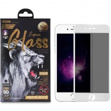 Защитное стекло для iPhone 7 / 8 Plus Антишпион Remax Emperor Series 9D (GL-35) - Белое