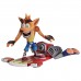 Фигурка NECA Crash Bandicoot - 7" Action Figure - Deluxe Hoverboard Crash 634482410516