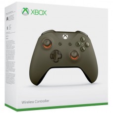 Беспроводной геймпад Xbox One S (зелено-оранжевый)