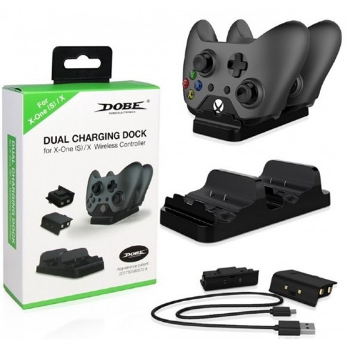 Зарядная станция + 2 аккумулятора Dobe Dual Charging Dock (TYX-532) (Xbox One)