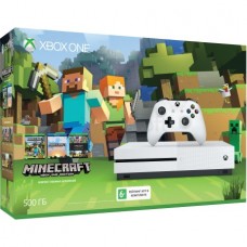 Игровая приставка Microsoft Xbox One S 500 ГБ Minecraft Edition