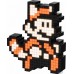 Светящаяся фигурка Pixel Pals: Super Mario 3 Bros.: Raccoon Mario