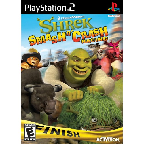 Shrek Smash 'N' Crash Rasing (PS2)