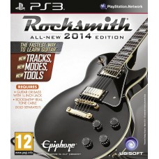 Rocksmith 2014 (без кабеля) (английская версия) (PS3)