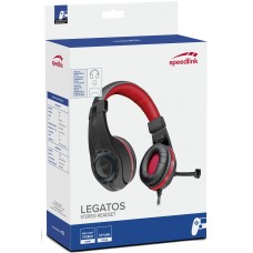 Проводная стереогарнитура Speedlink Legatos Stereo Headset (SL-450302-BK)