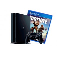 Игровая приставка Sony PlayStation 4 Slim 500 ГБ (Black) + Fortnite