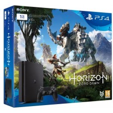 Игровая приставка Sony PlayStation 4 Slim 1 ТБ (Black) + Horizon