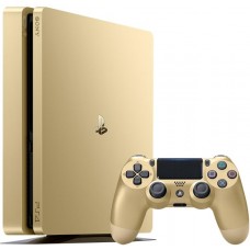 Игровая приставка Sony PlayStation 4 Slim 1 ТБ Золотая (Gold) (CUH-2016B)