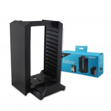 Вертикальная подставка Dobe Multifunctional Storage Stand Kit для Playstation 4 Fat/Pro/Slim (TP4-025), черный 