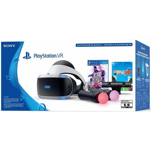 Шлем виртуальной реальности Playstation VR + PS4 Move + Camera + 2 Игры