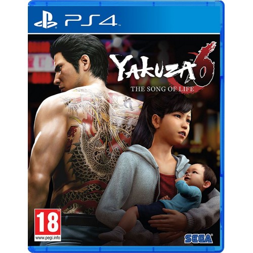 Yakuza 6: The Song of Life (английская версия) (PS4)