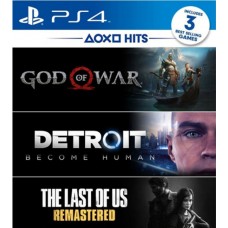 Комплект God of War + Detroit + Одни из нас (русская версия) (PS4)