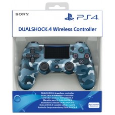 Беспроводной геймпад Sony Dualshock 4 v2 (CUH-ZCT2E) (Синий камуфляж)