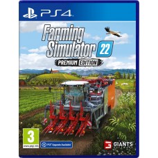 Farming Simulator 22. Premium Edition (русские субтитры) (PS4)
