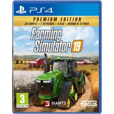 Farming Simulator 19. Premium Edition (русские субтитры) (PS4)