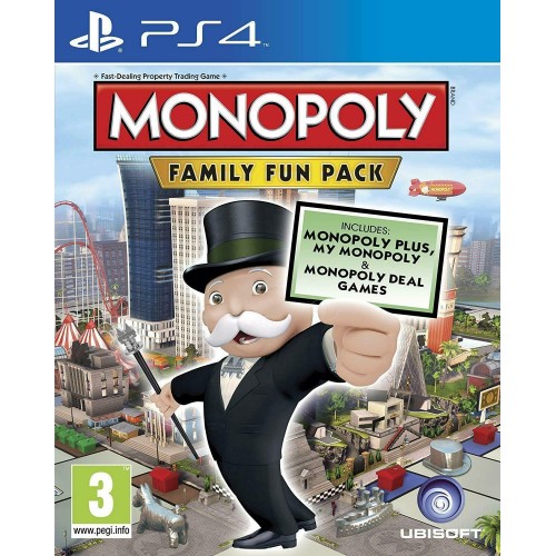 Monopoly Family Fun Pack (русские субтитры) (PS4)
