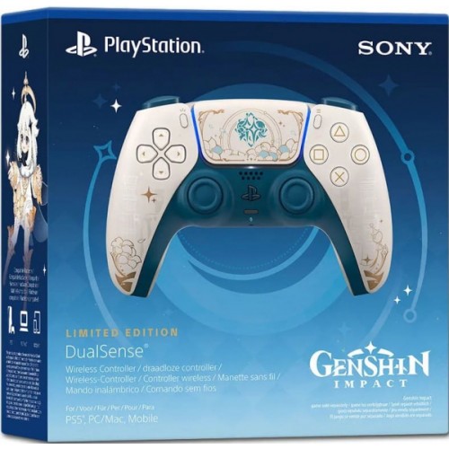Беспроводной геймпад Sony DualSense PS5 Genshin Impact Limited Edition