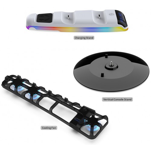 Набор аксессуаров Dobe 3 in 1 Kit для PS5 Slim (TP5-35130)
