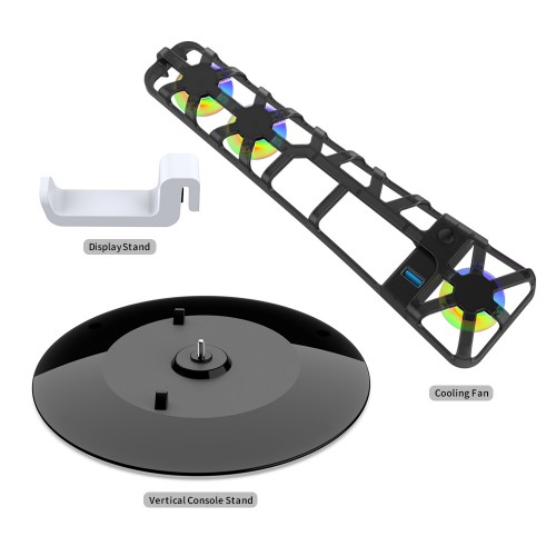 Подставка + набор аксессуаров Dobe 3 in 1 Kit для PS5 Slim (TP5-3538D)