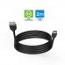 Кабель для зарядки геймпада PS5 Dobe Data Cable USB Type-C 2 метра (TP5-3580) 