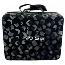 Сумка для консоли и аксессуаров Travel Handbag (PS5 Slim) (Black Cube)