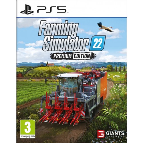 Farming Simulator 22. Premium Edition (русские субтитры) (PS5)