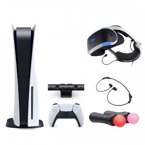 Игровая приставка Sony PlayStation 5 + Playstation VR (CUH-ZVR2) + PS4 Move + Camera