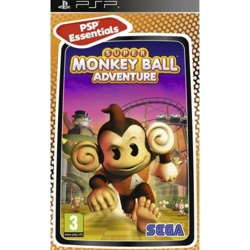 Super Monkey Ball Adventure (английская версия) (PSP)