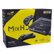 Игровая приставка Dinotronix MixHD + 450 игр (HDMI кабель, MD2 case, 2 беспроводных джойстика)