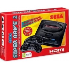Игровая приставка 16 bit Super Drive 2 Classic HDMI Red Box (Черная)