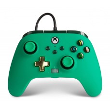 Проводной геймпад PowerA Enhanced Wired Controller (Green) (Xbox One / Series / PC)