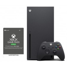 Игровая приставка Microsoft Xbox Series X 1TB + Xbox Game Pass Ultimate на 6 месяцев