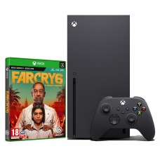 Игровая приставка Microsoft Xbox Series X + Игра Far Cry 6 (русская версия)