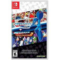 Mega Man Legacy Collection 1+2 (русские субтитры) (Nintendo Switch)