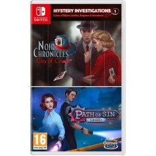 Mystery Investigations 1: Noir Chronicles: City of Crime + Path of Sin: Greed (русские субтитры) (Nintendo Switch)