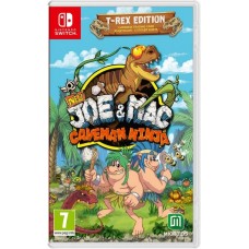 New Joe & Mac: Caveman Ninja. T-Rex Edition (русские субтитры) (Nintendo Switch)