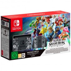 Игровая приставка Nintendo Switch + Super Smash Bros Ultimate