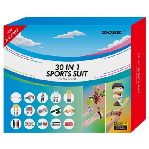 Набор аксессуаров Dobe 30 in 1 Sports Suit для Nintendo Switch / OLED (TNS-2169)