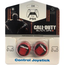 Насадки на стики Thumbstick Call of Duty Black Ops 3 (Red) (PS4 / PS5)