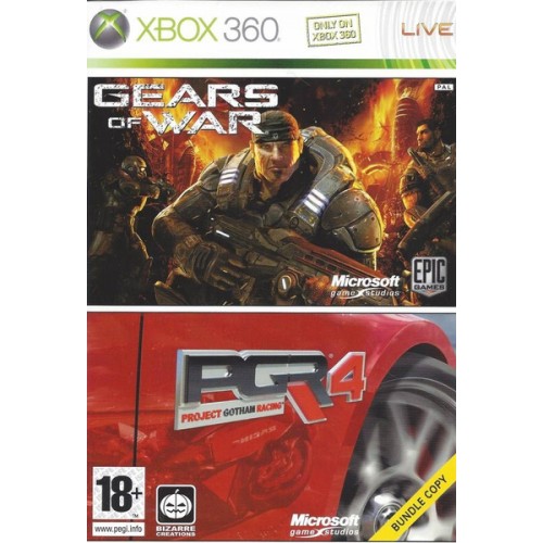 Gears of War + PGR 4 Project Gotham Racing (английская версия) (Xbox 360)